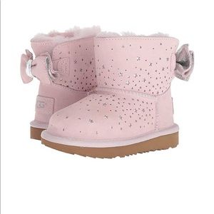 Ugg Toddler Classic II Stargirl Boot (Baby Pink)